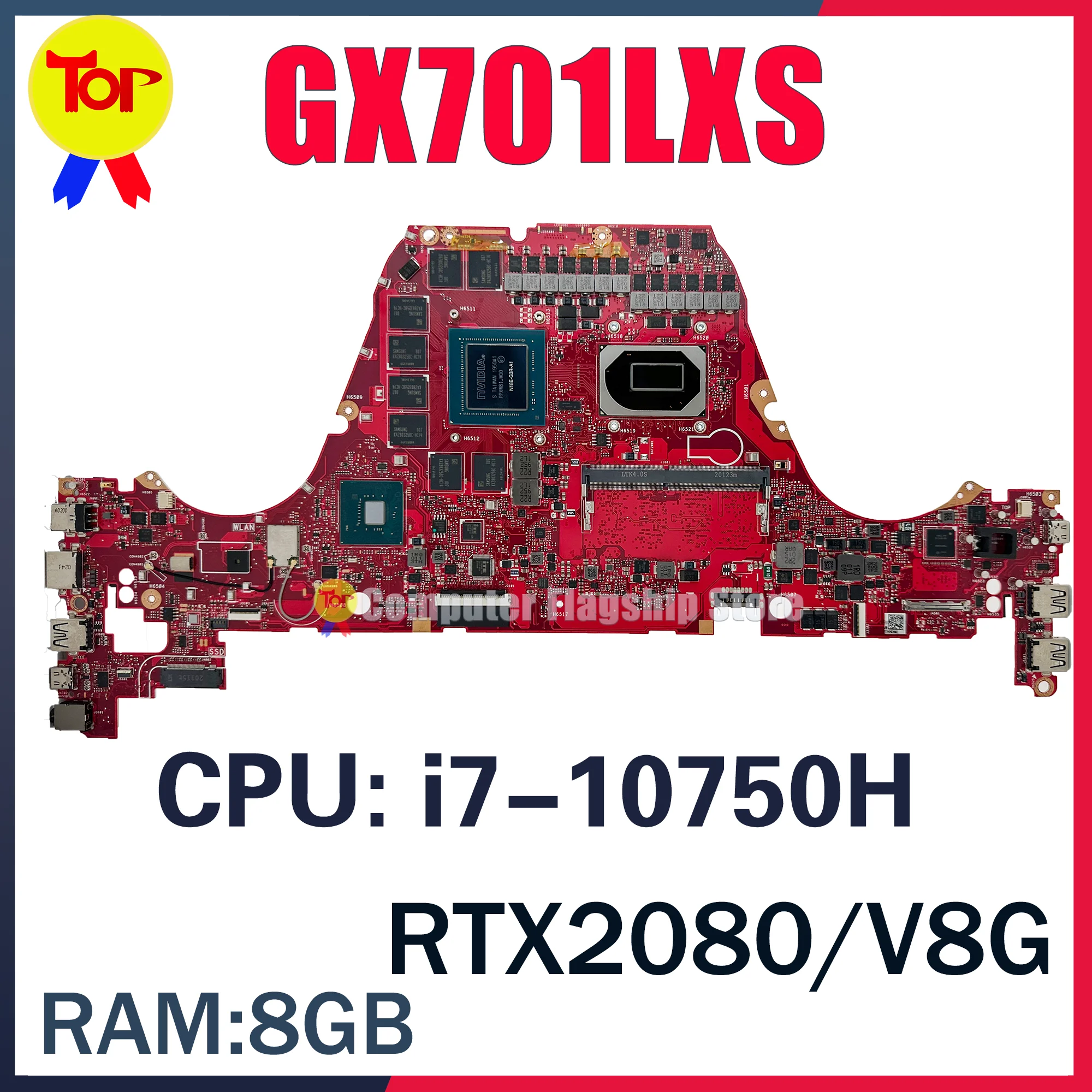KEFU Ʈ , ASUS ROG Ƿ S17, GX701LXS, GX701LX κ, W/i7-10750H RTX2080, V8G, 8 GB-RAM 100% ׽Ʈ